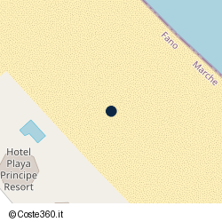 Posizione approssimativa di Hotel Playa Suite