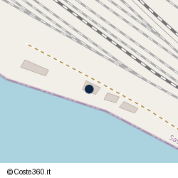 Posizione della concessione balneare Regione di Sardegna, A. 2009, N. 2686