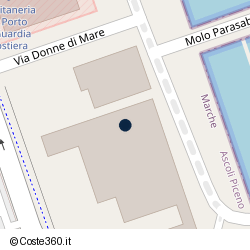 Posizione della concessione demaniale marittima Autorità Portuale di Mar Adriatico Centrale, A. 2018, N. SB65