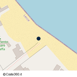 Posizione della concessione balneare Comune di Lecce, A. 2008, N. 06