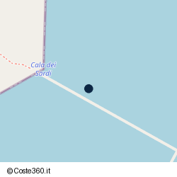 Posizione della concessione demaniale marittima Regione di Sardegna, A. 2007, N. 735DTO