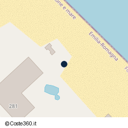 Posizione della concessione balneare Comune di Cesenatico, A. 2015, N. 22