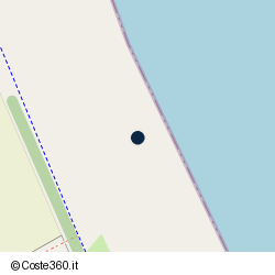 Posizione della concessione balneare Comune di Pineto, A. 2008, N. 85
