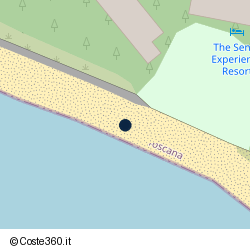 Posizione della concessione balneare Comune di Follonica, A. 2009, N. 63