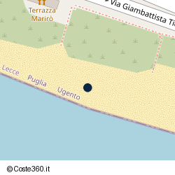 Posizione della concessione demaniale marittima Comune di Ugento, A. 2018, N. 25