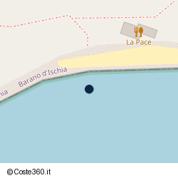 Posizione della concessione demaniale marittima Comune di Barano D'Ischia, A. 2009, N. 6980/P