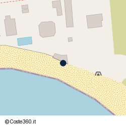 Posizione della concessione balneare Comune di Santa Marinella, A. 2021, N. 68