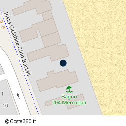 Posizione della concessione demaniale marittima Comune di Cervia, A. 2011, N. 216