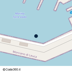 Posizione della concessione demaniale marittima Comune di Morciano Di Leuca, A. 2024, N. 3