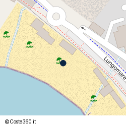 Posizione della concessione demaniale marittima Comune di Levanto, A. 2025, N. 8