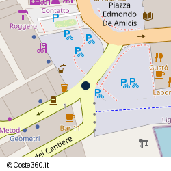 Posizione della concessione balneare Comune di Imperia, A. 2015, N. 68