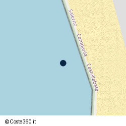 Posizione della concessione balneare Comune di Castellabate, A. 2016, N. 20