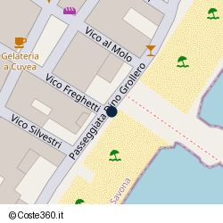 Posizione della concessione demaniale marittima Comune di Alassio, A. 2017, N. 03