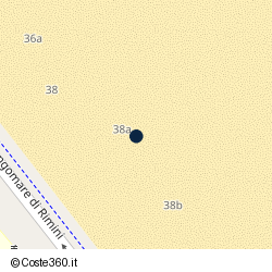 Posizione approssimativa di Bagno 87 Carlo