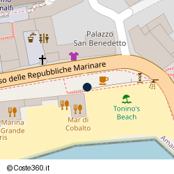 Posizione della concessione demaniale marittima Comune di Amalfi, A. 2008, N. 11