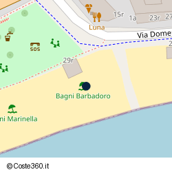 Posizione della concessione balneare Autorità Portuale di Mar Ligure Occidentale, A. 2024, N. 8