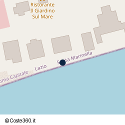 Posizione della concessione demaniale marittima Comune di Santa Marinella, A. 2008, N. 01