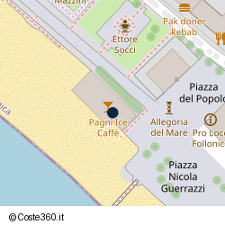 Posizione della concessione demaniale marittima Comune di Follonica, A. 2009, N. 55