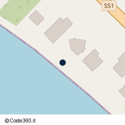 Posizione della concessione balneare Comune di Santa Marinella, A. 2008, N. 82