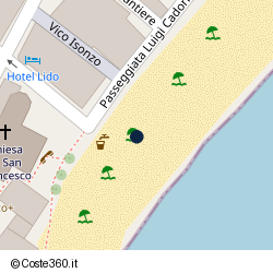 Posizione della concessione demaniale marittima Comune di Alassio, A. 2004, N. 49