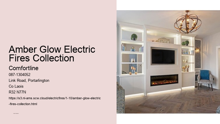 Wall-Mounted Electric Fireplaces: Space-Saving and Stylish