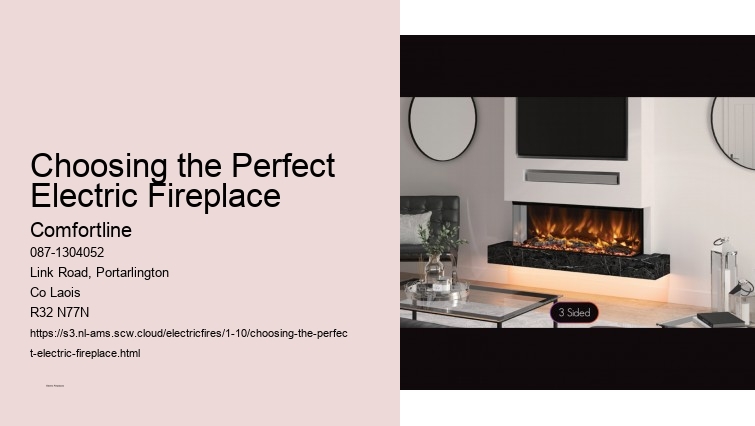 A Panoramic View: Three-Sided Electric Fireplaces