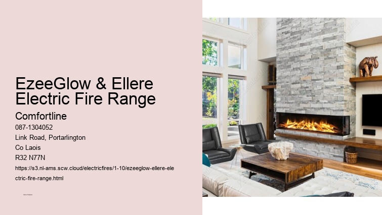 Smart Technology Integration in Electric Fireplaces