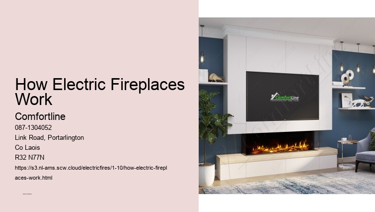 Contemporary Linear and Vertical Electric Fireplace Designs