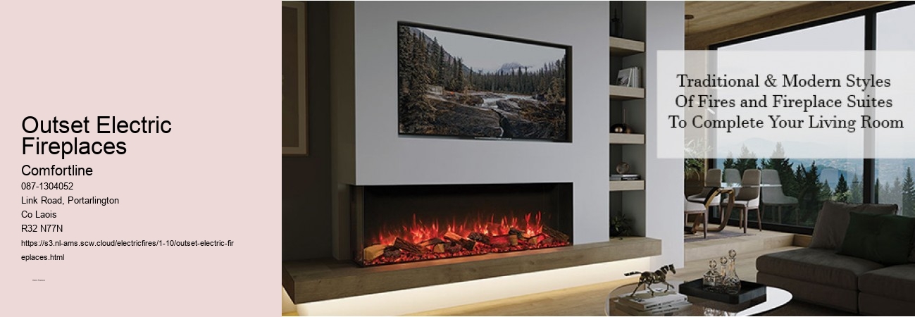 Electric Fireplaces in Various Sizes to Fit Your Space