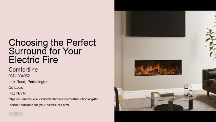 Outset Electric Fires: A Stylish Heating Solution