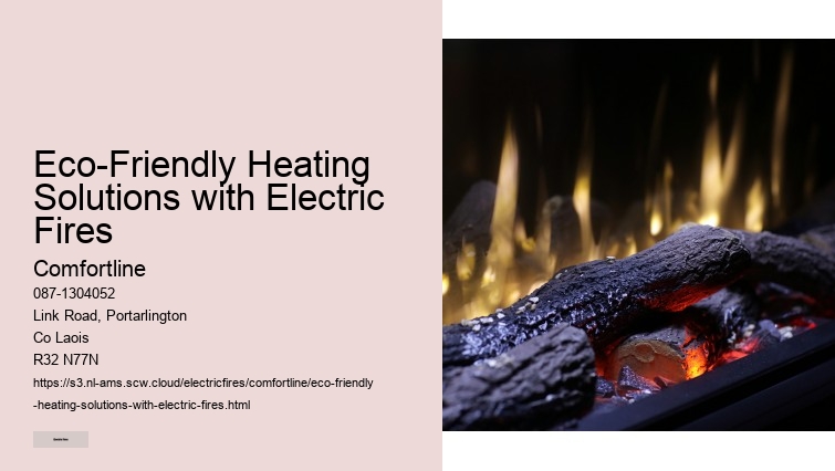 How Electric Fires Contribute to a Cleaner Environment