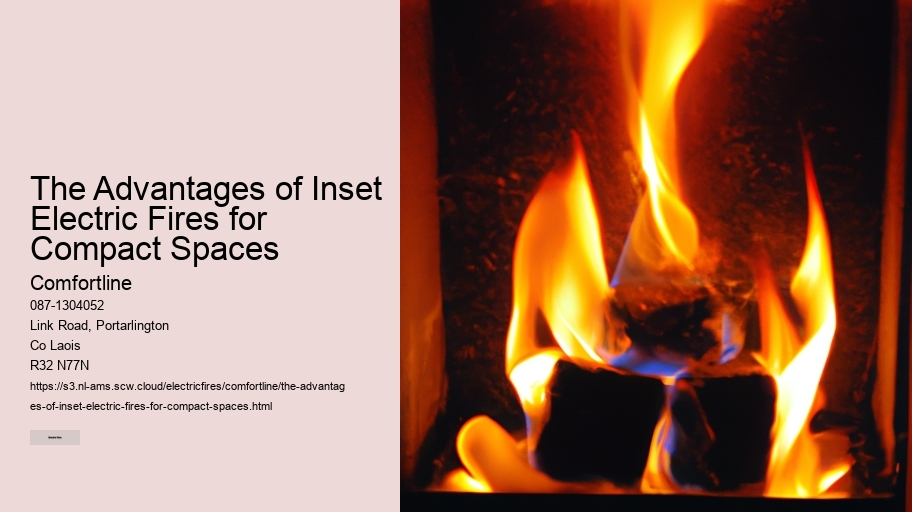 The Advantages of Inset Electric Fires for Compact Spaces