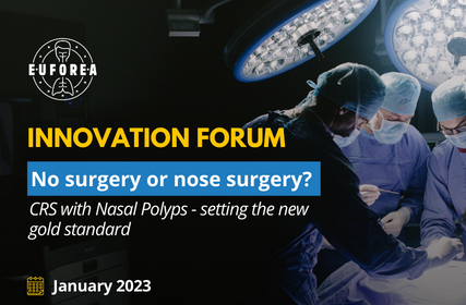 Innovation Forum Debate on No Surgery or Nose Surgery for CRSwNP