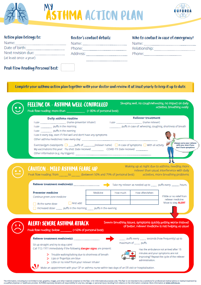Asthma Action Plan