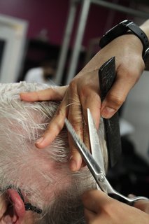 Foto knippen hand schaar