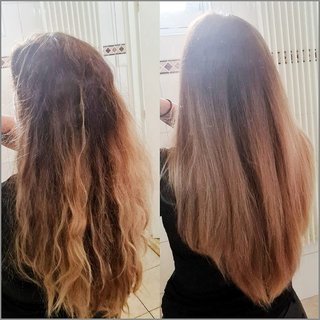 voor en na foto nathalie