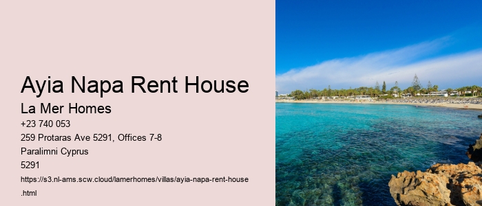 Ayia Napa Rent House