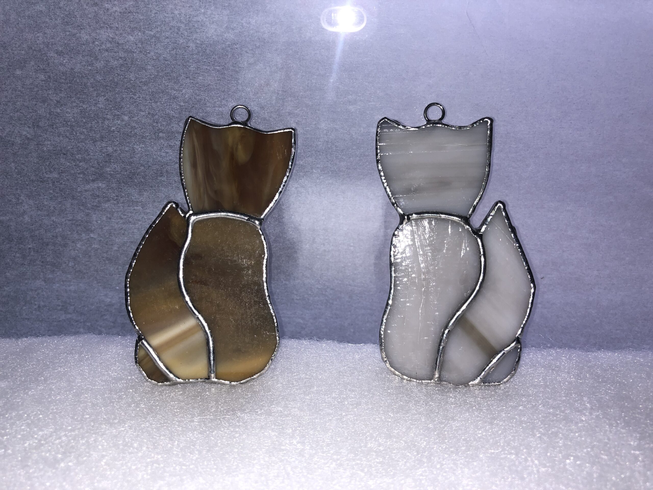 Glasinlood Witte kat - Afbeelding 3