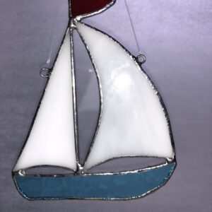 zeilboot witte zeilen