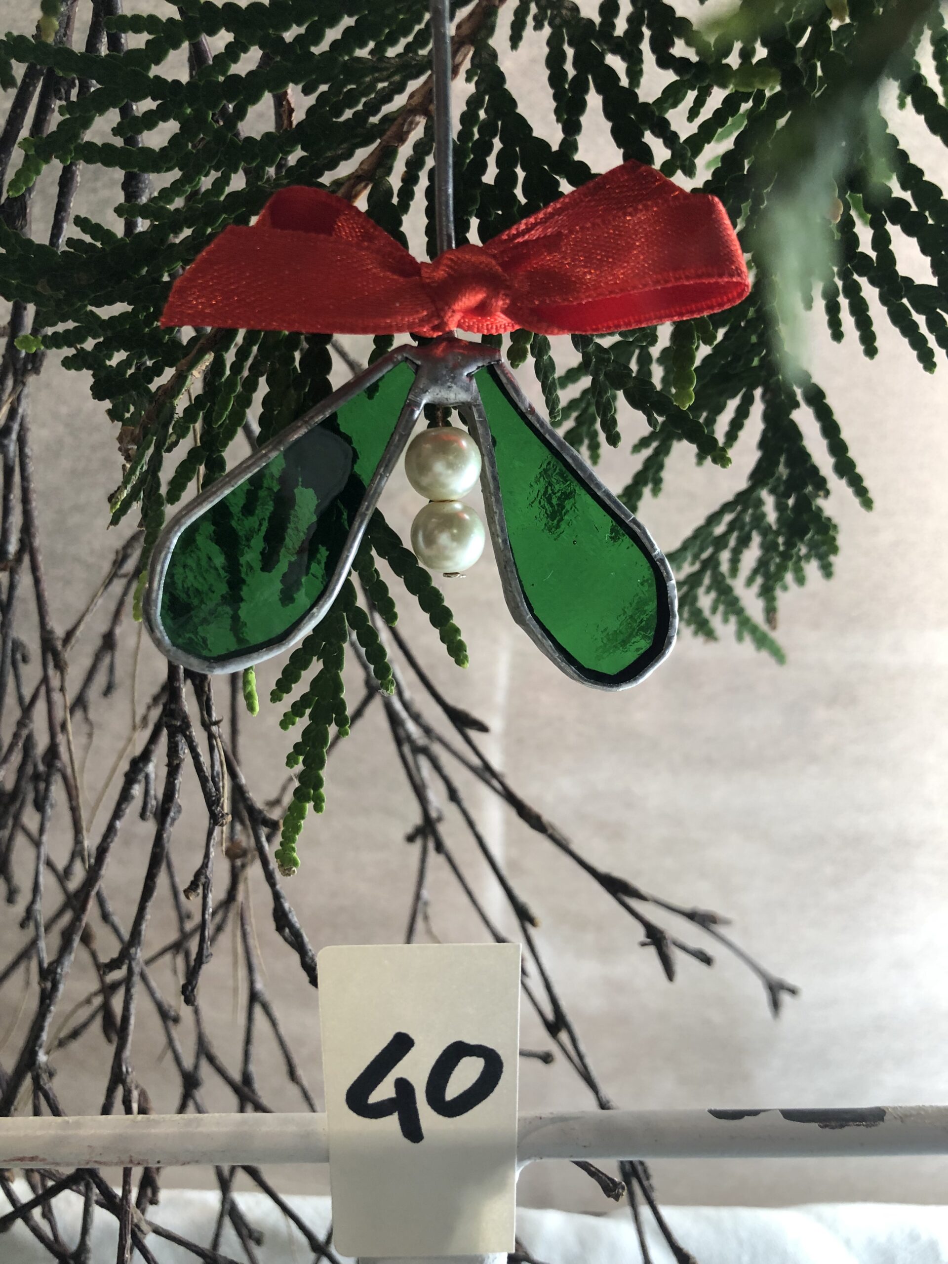 glasinlood mistletoe hanger