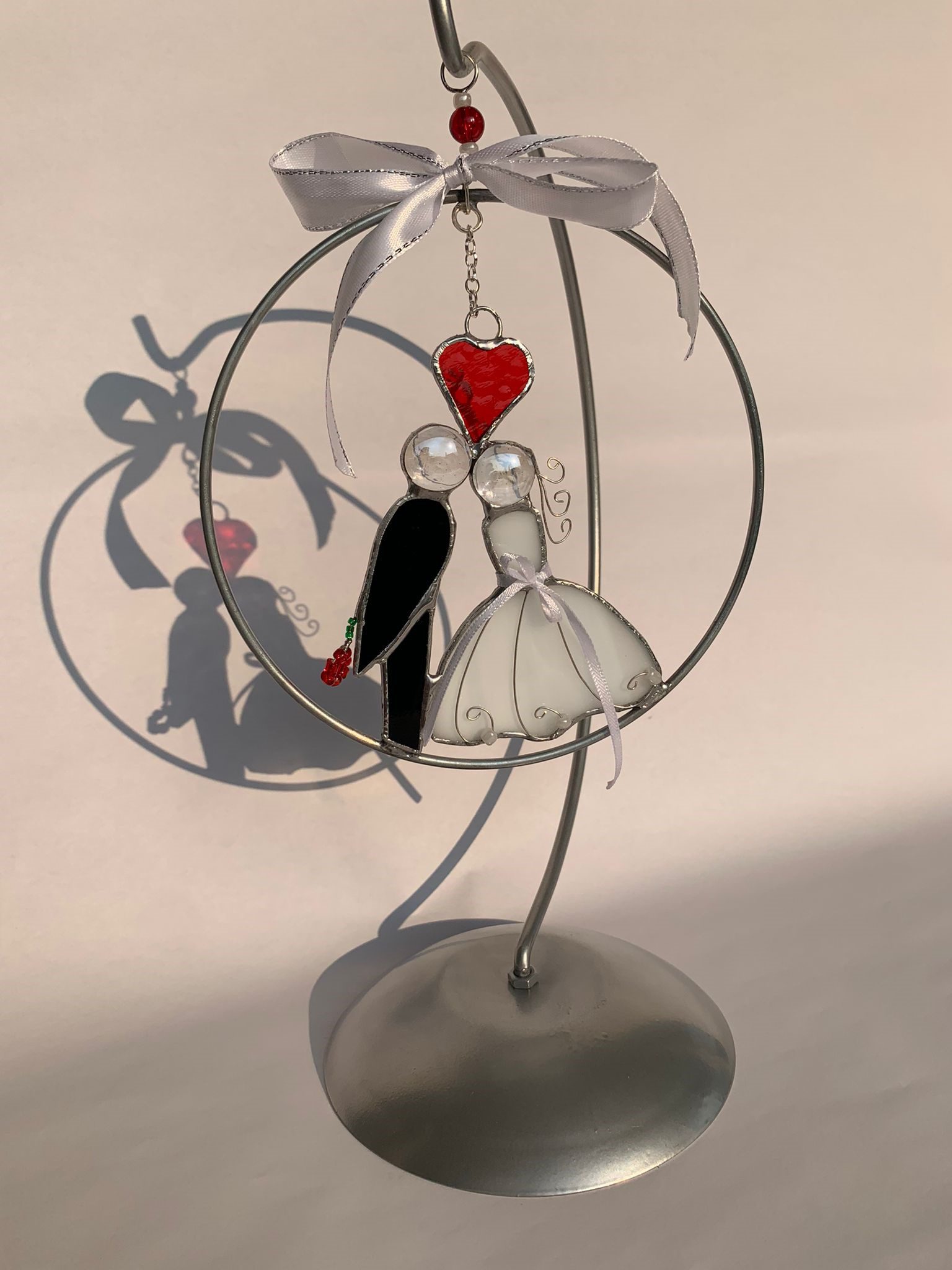 glasinlood trouwkado hanger