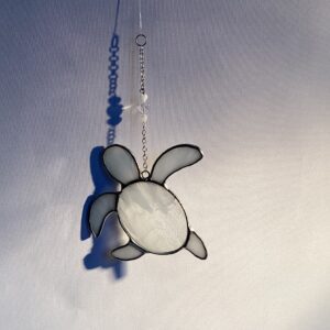 Glasinlood Schildpad wit