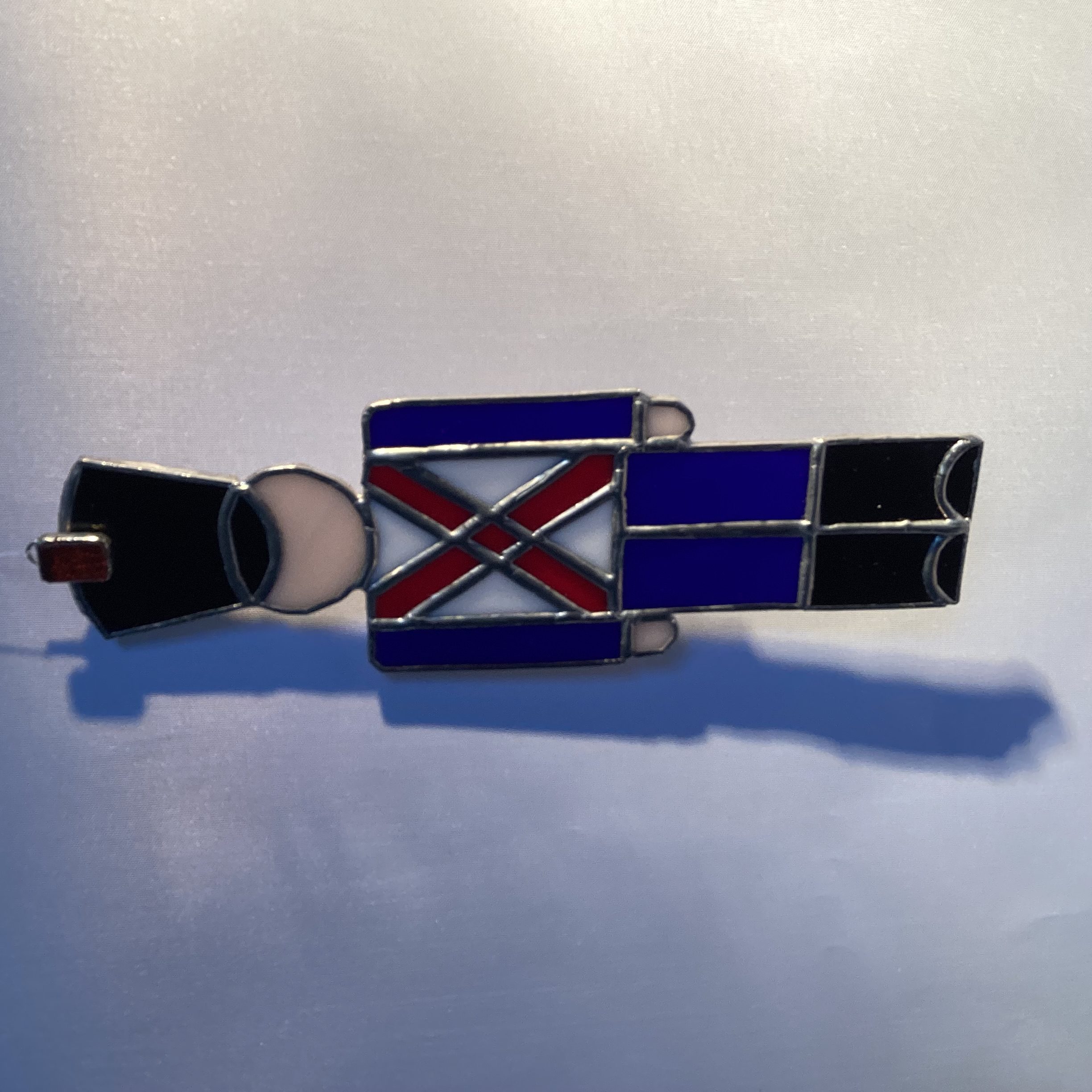 Glasinloodkado soldaat wit shirt - Afbeelding 2