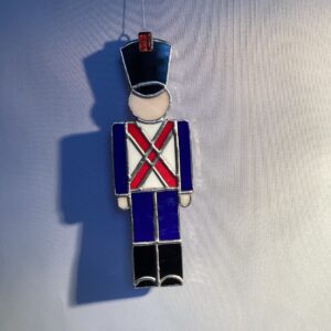 Glasinloodkado soldaat wit shirt