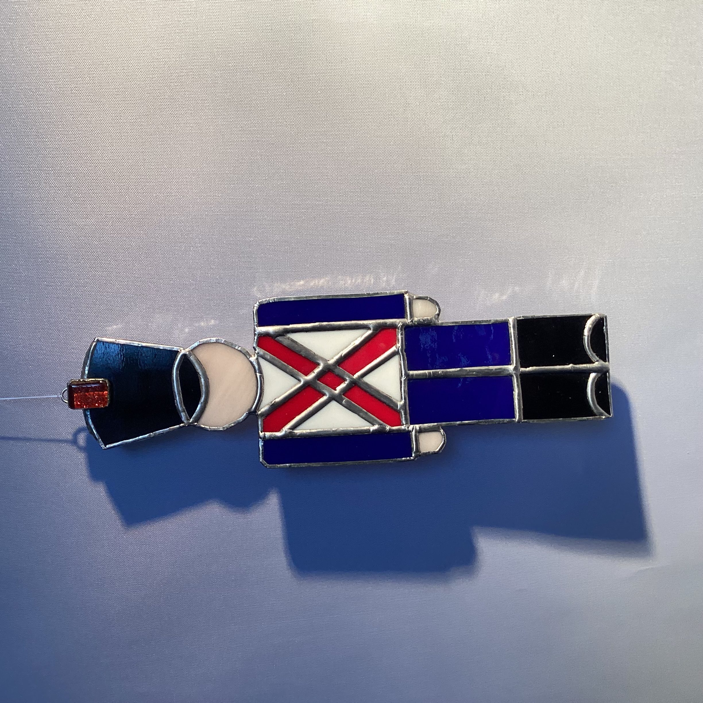 Glasinloodkado soldaat wit shirt