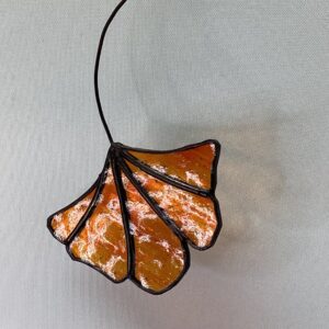 ginkoblad oranje klein