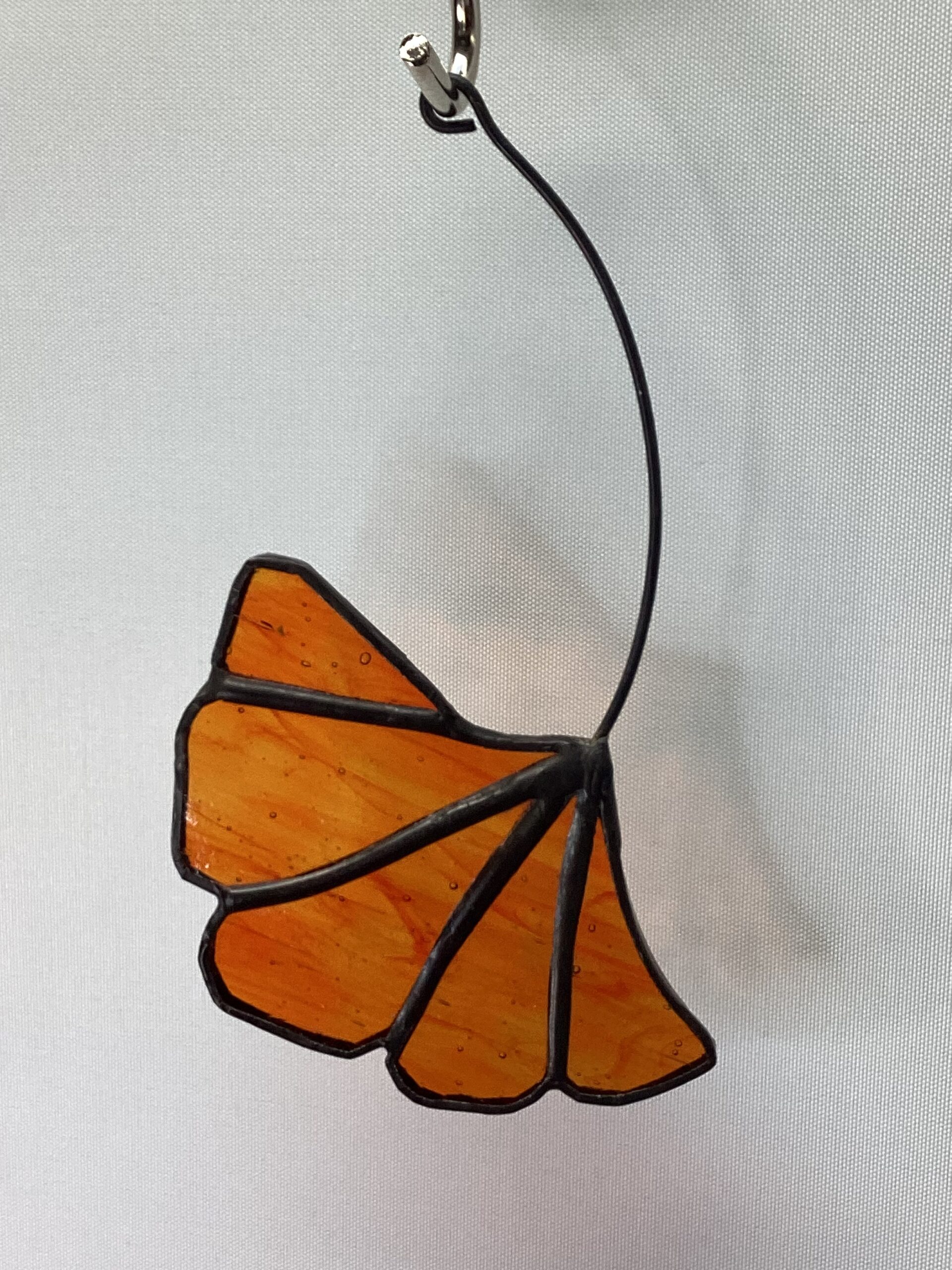 ginkoblad oranje groot