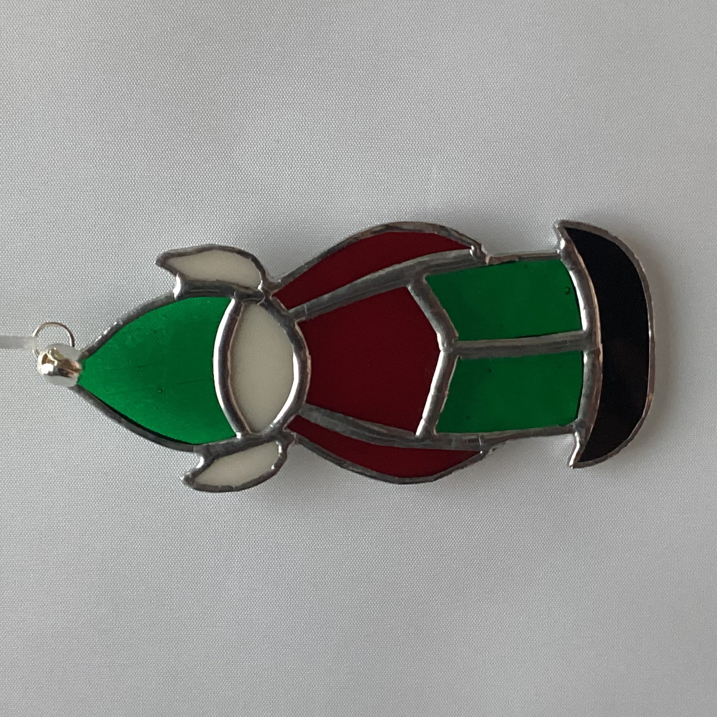 kerst elf met groene muts