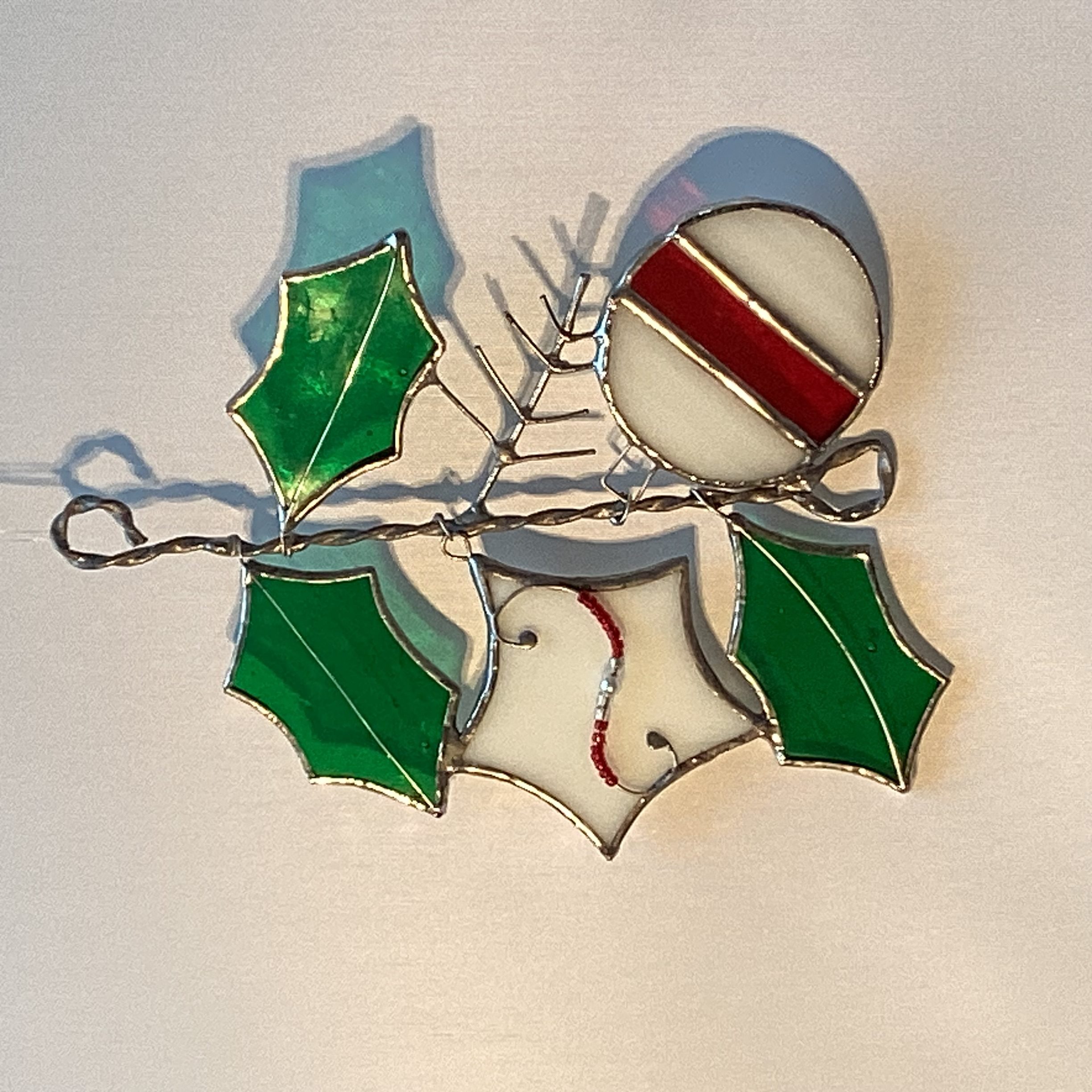 Glasinlood Kerststok Hanger - Afbeelding 3