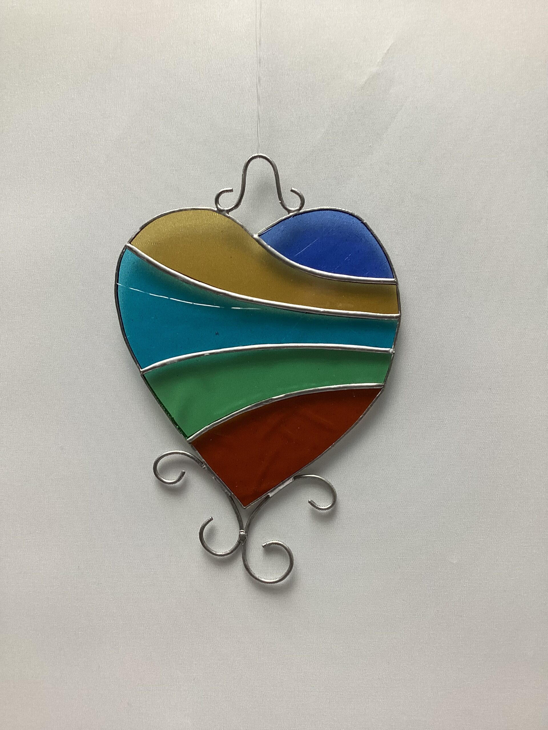 Glasinlood Multi Color Hart - Afbeelding 2